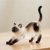 Scatola porta peli cane/gatto a forma di gatto cartone animato Trasparente Cura del pelo Portachiavi peli animali Domestici Portachiavi fatti a mano fai da te Ciondoli Zaino