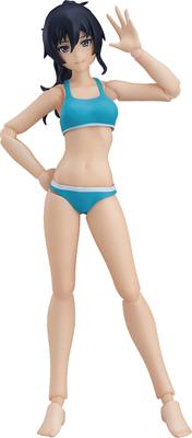 Max Factory Figma Swimsuit Female Body Painted Movable Figure [Makoto] Non-scale ABS&PVC