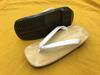 [Sanyo] White thong setta urethane sole (M/L/LL/3L) Ukon (LL: approx. 27-27.5cm)