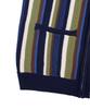 Cactusdonutmarket Vertical Stripe Knit Vest - Blue
