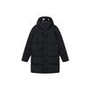 X C.P. Company Collaboration Solid Color Warm Mid-Length Goggles Hooded Down Jacket Men Outerwear Navy A11M149901F-NV