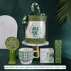 Dragon Boat Festival Gift Set with Fan & Mug