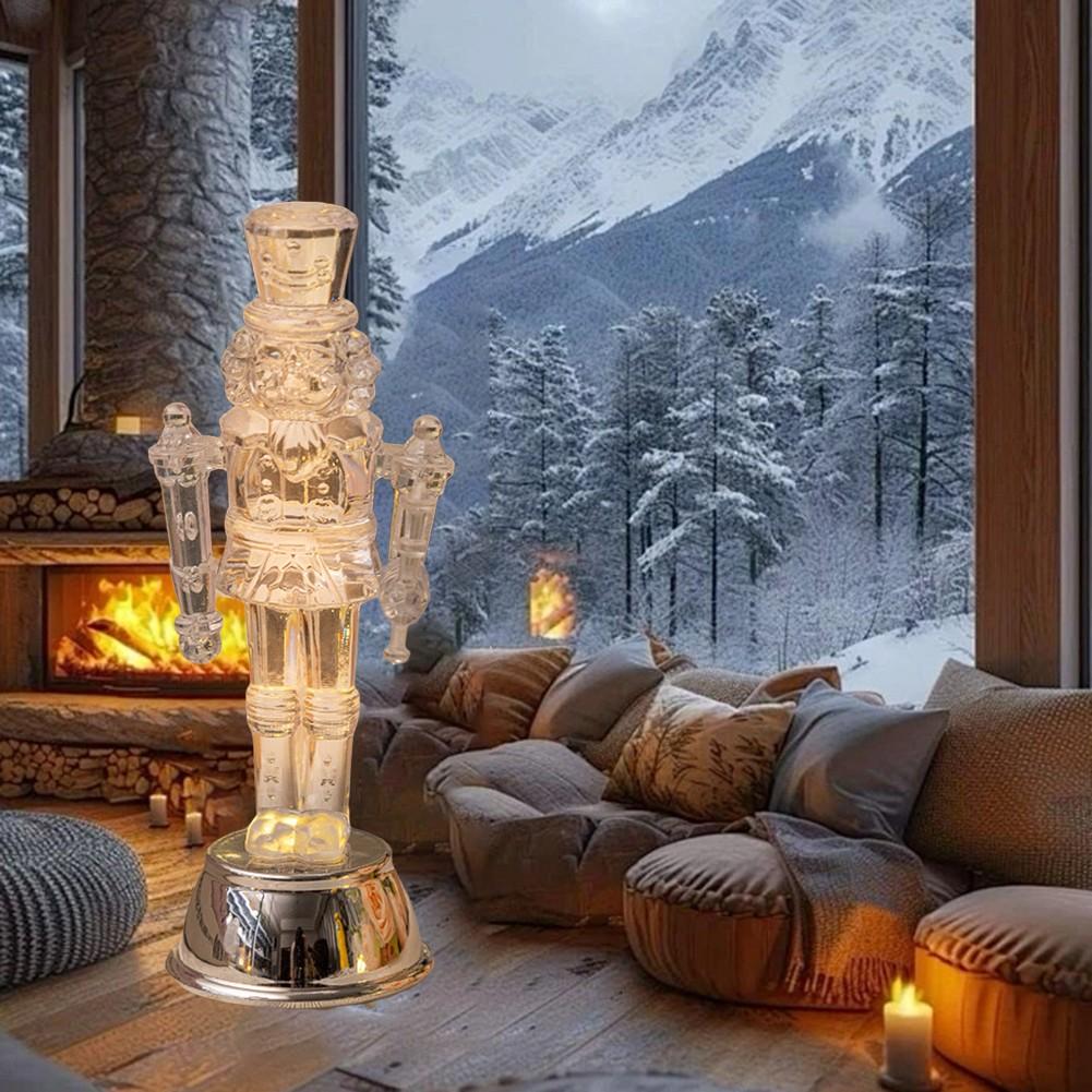 Battery Included LED Figures Nutcracker Decorations