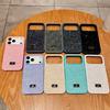 Luxury Fashion Bling Rhinestone Gem Diamond Soft Phone Case for Iphone17 16 15 11 12 13 14 Pro Max Glitter Camera Protection Cover Coque