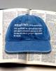 Midieomseu Definition Cap - Denim (Dictionary Definition Cap)