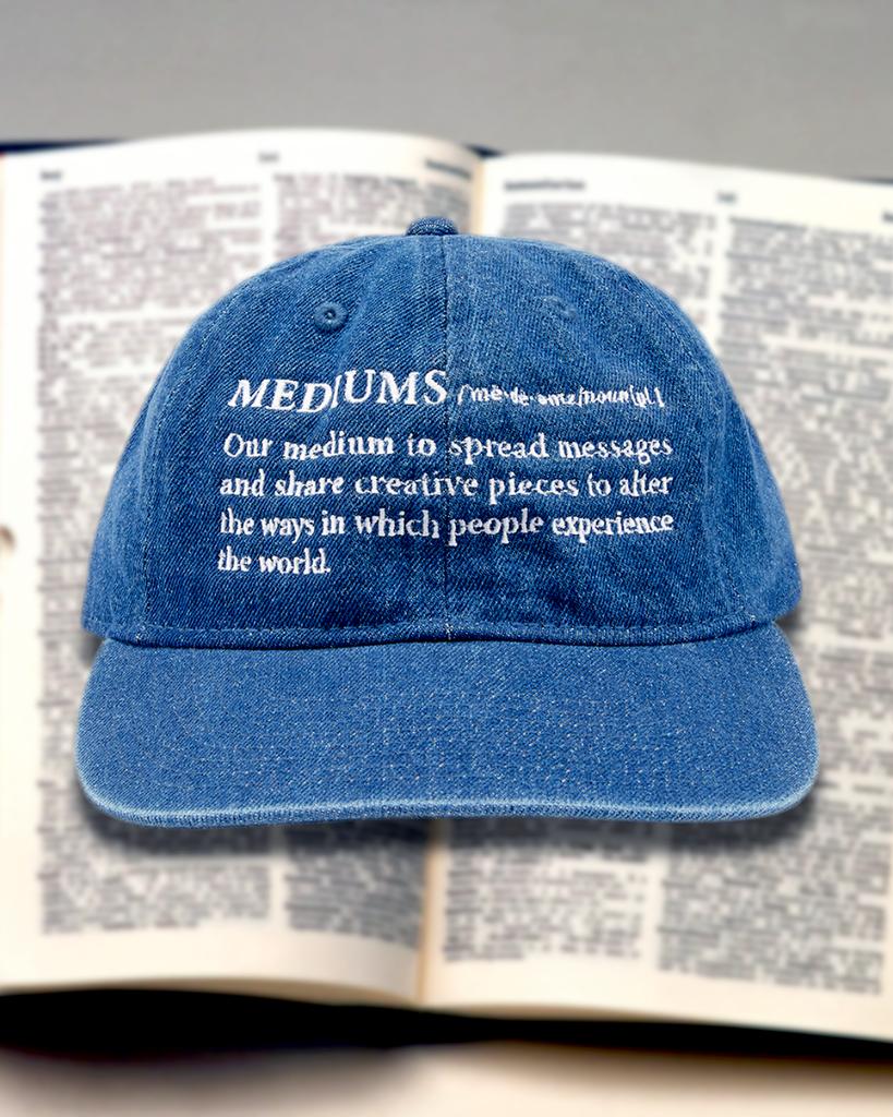Midieomseu Definition Cap - Denim (Dictionary Definition Cap)