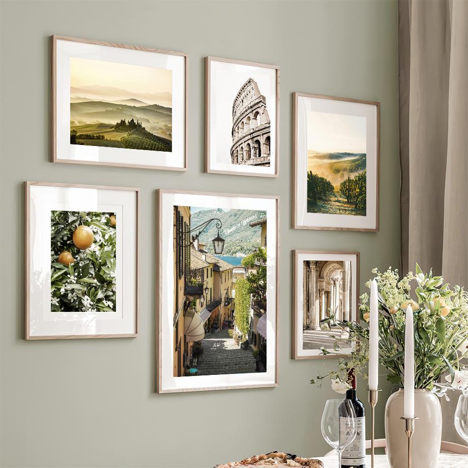 Αρχαία Αρχιτεκτονική Ορεινή Βόλτα Αφίσες Και Εκτυπώσεις Καμβάς Ζωγραφική Σκανδιναβική Τέχνη Τοίχου Εικόνες Για Σαλόνι Διακόσμηση Σπιτιού