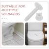 2Pcs Toilet Seat Hardware Replacement Screws Anti-Wobble Bolts for Long-Lasting Performance Hinge Fasteners Repair Kit