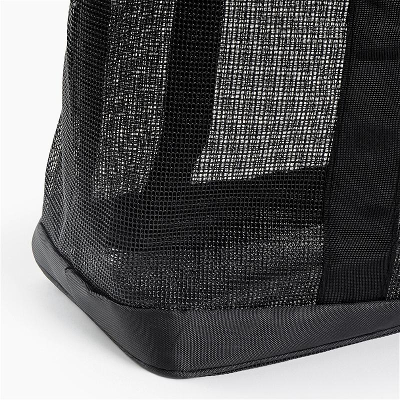 Large Capacity Mesh Beach Tote Bag Women Waterproof Shoulder Bag Multi Pocket Swimming Pool Travel Storage Handbag