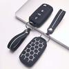 Key Cover for VW Golf Jetta Polo Passat Tiguan Octavia Fabia Rapid with Keychain Anti-Scratch Guard Shockproof Protection Soft Grip Texture