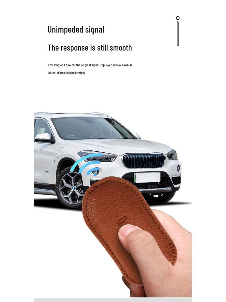 Li Auto L9/L8/L7 Lychee-Pattern Key Case: Remote Key Protective Shell and Fastener