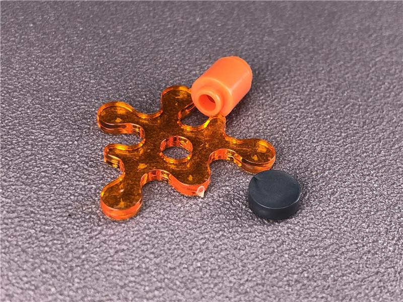 MOC Bricks Liquid blood Round 1x1 3062b Educational Building Blocks Action Figure Toy Kids toys gifts