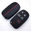 Silikon Auto Fernbedienung Schlüsselhülle Für Dodge Ram Charger Journey Durango Für Jeep Grand Cherokee Chrysler Keyless Schlüsselanhänger Hülle