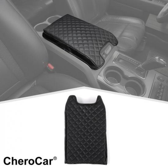 Auto Armrest Cushion Cover Center Console Box Pad Protector For Ford F150 09-14