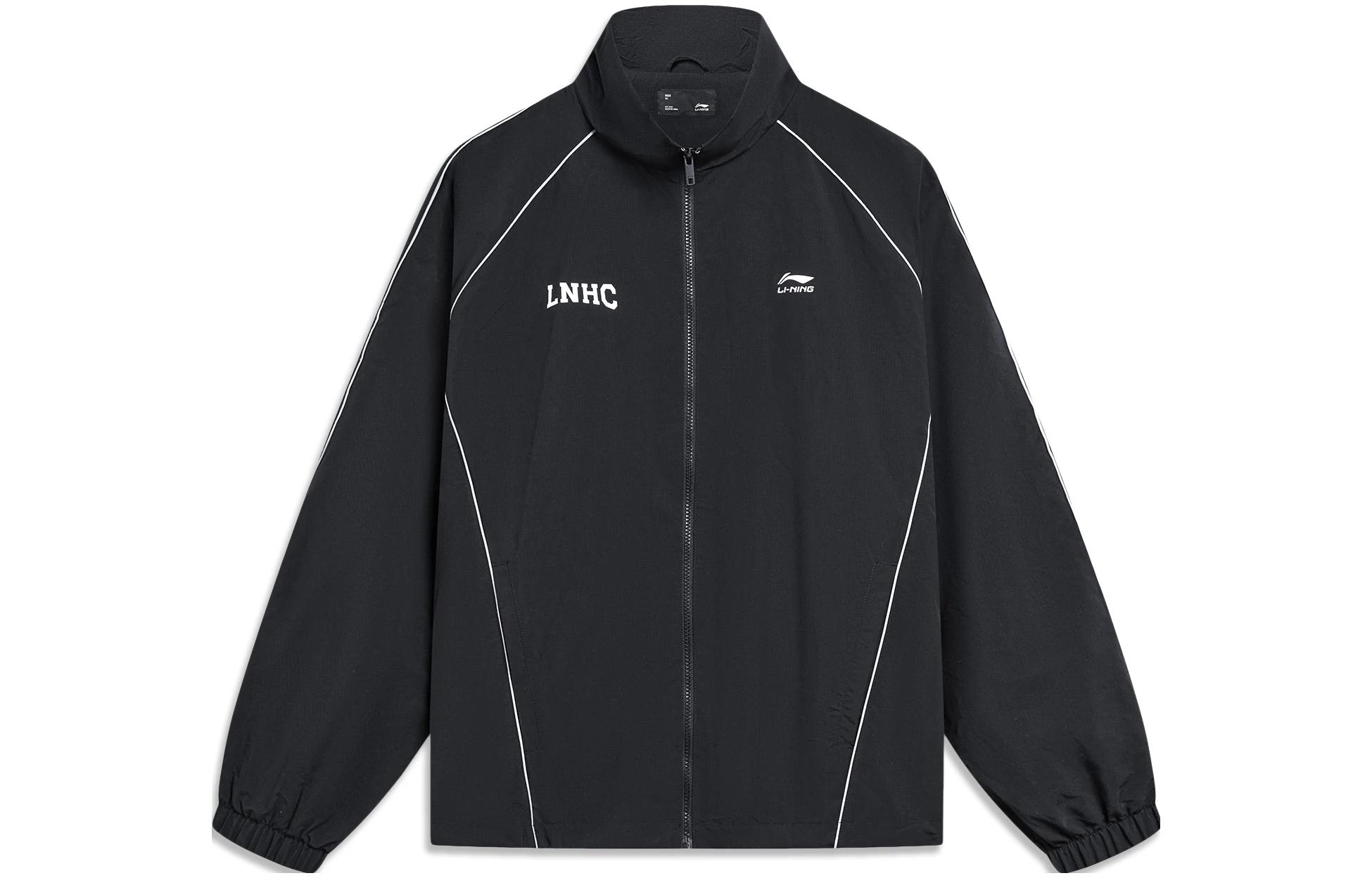 Спортивная коллекция Li Ning Куртки Унисекс Черный Стойка Умеренная AJDT741-3 L