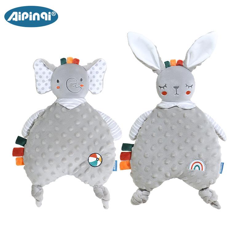 

Aipinqi Baby Sleep Companion: Soothing Plush Edible Animal Doudou Fleece Toy 40x22 cm
