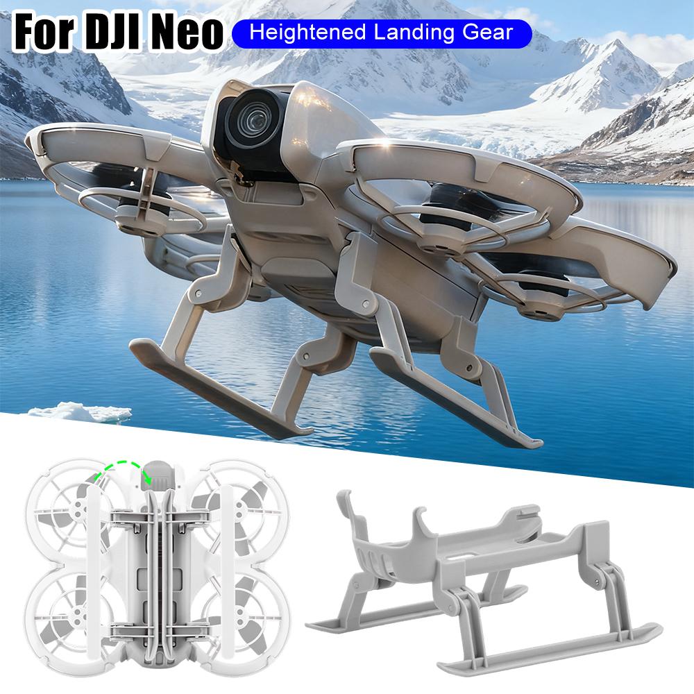 Landing Gear For DJI Neo Sled Landing Gear Height Extender Landing Leg Quick Release Protective Bracket for DJI Neo Drone Access