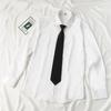 [QIKEJI] Black Tie for Funerals, Formal Wear, Etc. Perfect for Funerals, Weddings, Job Interviews, and Other Formal Occasions. Easy To Put On and