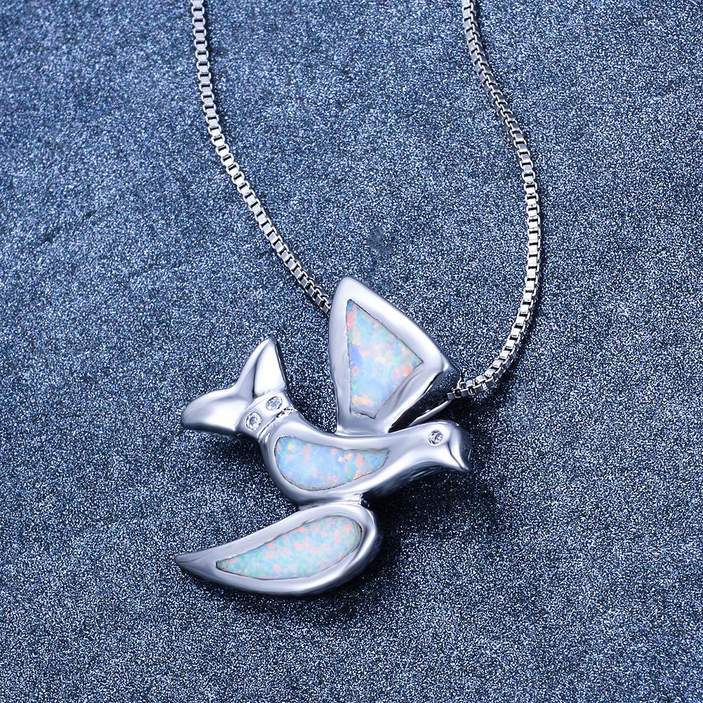 

Европейская и американская мода Синий кулон Модная женская креативная цепочка-свитер Замок Цепочка-косточка