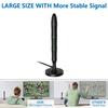 High-Gain Digital DVB-T TV Antenna Freeview Aerial HDTV Antenna for Indoor UHF/VHF 3M Cable Length for Car Application