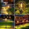 Outdoor Solar Pathway Light 2/4Pack Solar Garden Lights Waterproof Auto On/Off Landscape Lighting for Patio Lawn Pathway Walkway