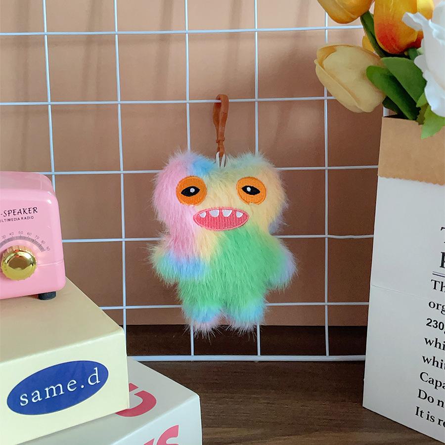 Niedliche Zähne Monster Familie Serie Plüschpuppen Hässlich Niedlich Große Zähne Monsterpuppe Trendiges Spielzeug