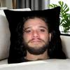 Movie Kit Harington Cushion Cover Cushion Cover Set 4Pcs 50X50 45X45 40X40 Pillowcase Decorative Sofa Home Decor