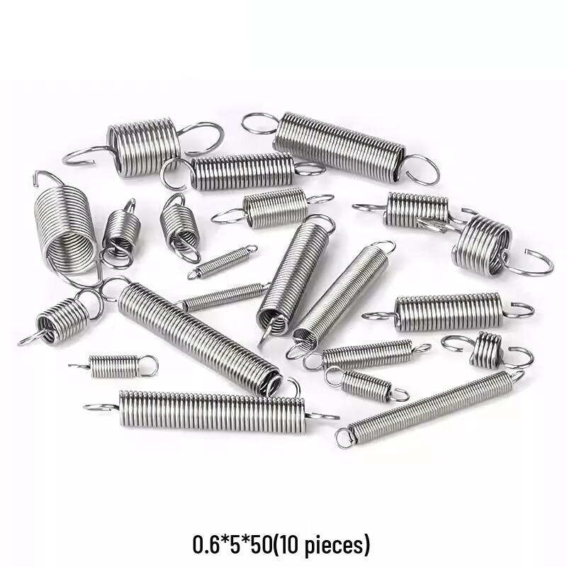 304 Stainless Steel Small Tension Spring with Hooks