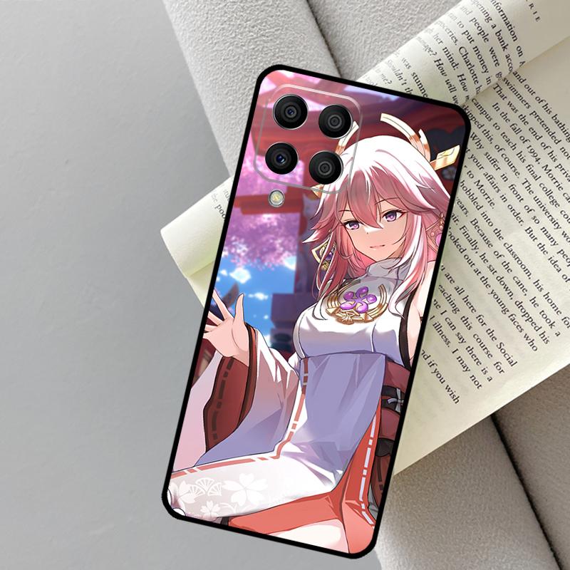 

Genshin Impact Yae Miko For Samsung Galaxy M16 M11 M21 M31 M13 M33 M35 M53 M55 M15 M14 M34 M54 M12 M32 M52 M06 Case Samsung M31