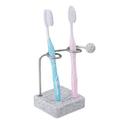 Diş Fırçası Tutucu Metal Diş Fırçası Düzenleyici Tabanlı Yüksek Mukavemetli Yer Tasarrufu Sağlayan Banyo Tezgahı Diş Fırçası Düzenleyici