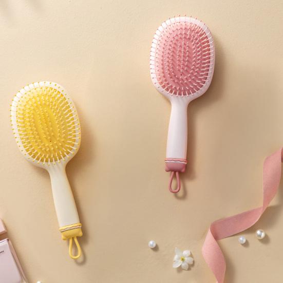 Yousheng Cartoon Animal Air Cushion Brush Scalp Massage Paddle Brush Anti-static Fluffy Hair Comb Women Home Salon Hair Detangling