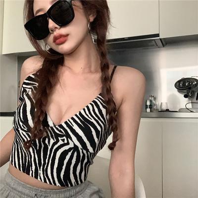 Kšandy obepínají hrudník, aby zabránily úniku světla. Malé vesty Dámské Nové Sexy Svrchní oblečení Trendy Topy a Zkrácená tílka