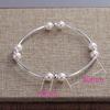 VENTFILLE 925 Sterling Silver Pearls Bamboo Knots Bracelet for Women Girl Simple Korean Jewelry Birthday Gift Dropshipping