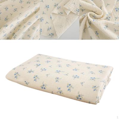 Floral Cotton Fabric Quilting Cloth Sewing Flowers Print Fabric,for Crafting Making