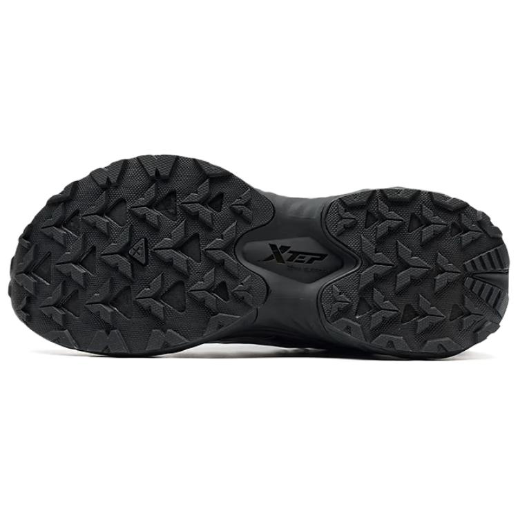 Xtep Comfortable Genesis 4.0 Wear-Resistant Breathable Low-Top Dad Shoes Men Sneakers Black 975319170013-7