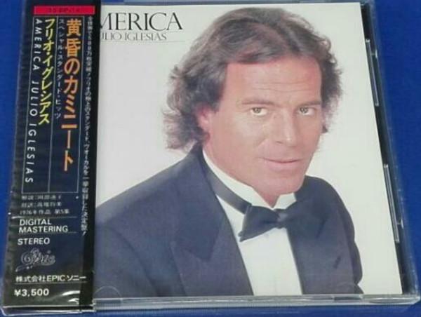 

CD JULIO IGLESIAS - America 358P14 Epic 1983 Japan Pop Used