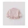 Girls Winter Warm 2-Piece Set Cotton Fleece Hoodie Striped Pants Toddlers 1-3 Years