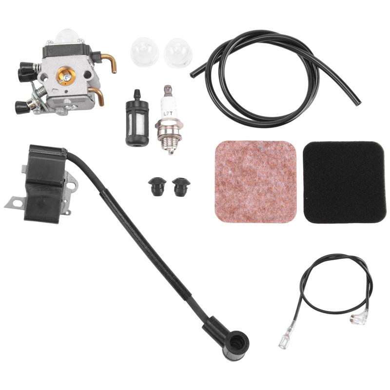 Ignition Coil Carburetor Kit For STIHL Fs80r Fs85 Fs80 Hs80 Ht75 Hs75 Hs85 Km85 Carburetor-A87Q