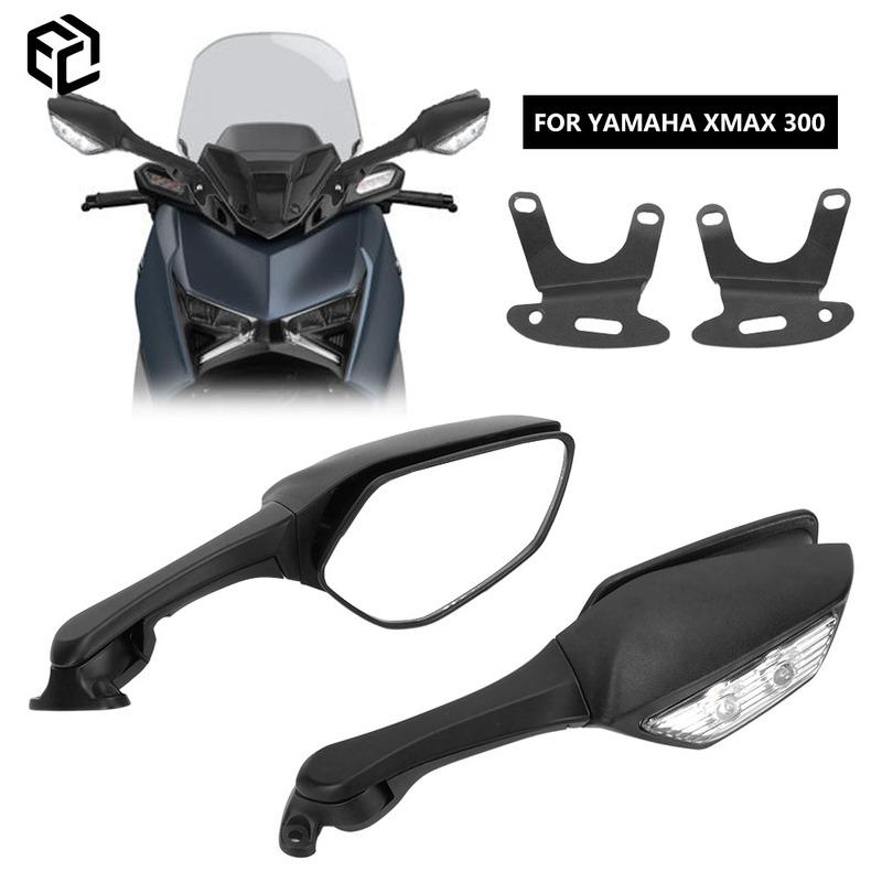Motorcycle Rearview Mirror Rear View Mirrors For YAMAHA XMAX 300 XMAX300 Fit X-MAX 300 Accessories
