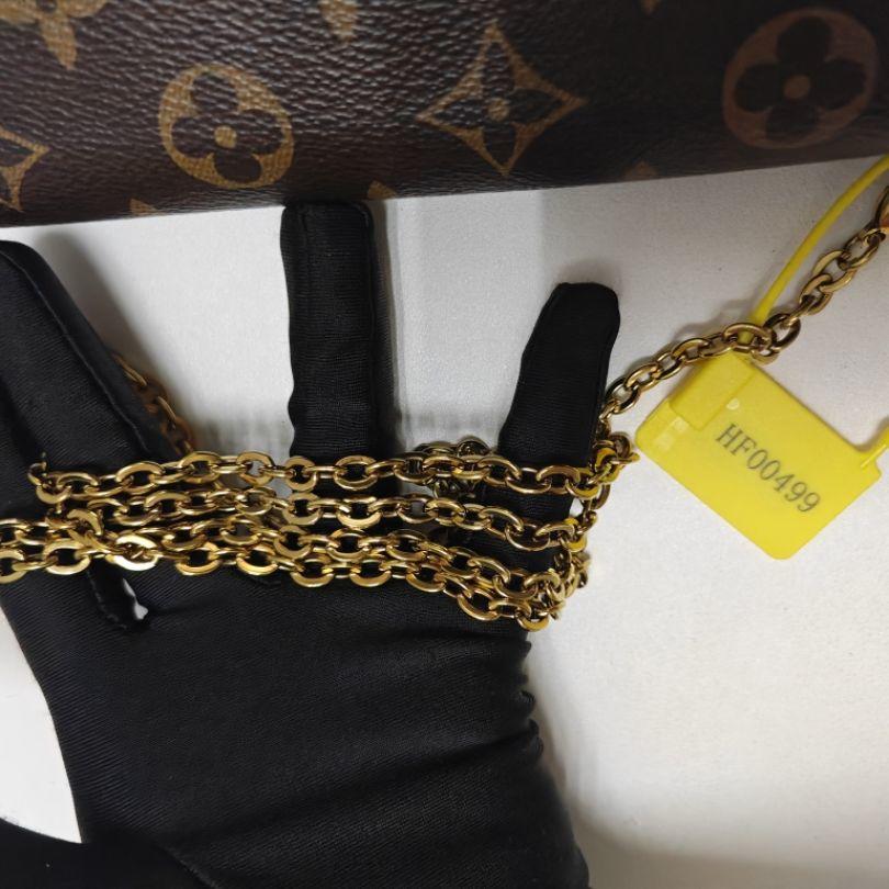 [Pre-Owned] Felicie Pochette Classic Monogram Coated Canvas And Leather Three-In-One Chain Bag - Excellent #HMLXFO