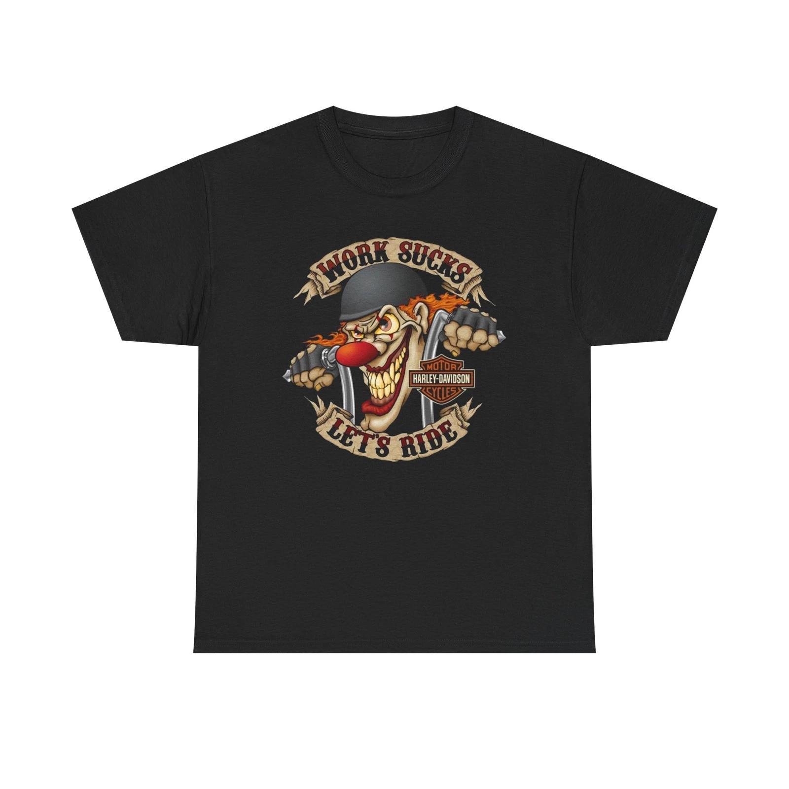 Men s and Women s T-shirts Harley Davidson Graphic S