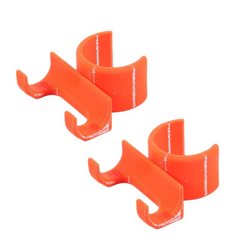 

2Pcs Anti-slip Razor Holder For Shower Rod, Fits 23-25 MM Poles.Towel& Shower Ball Hook Bathroom Accessories Portable For Travel