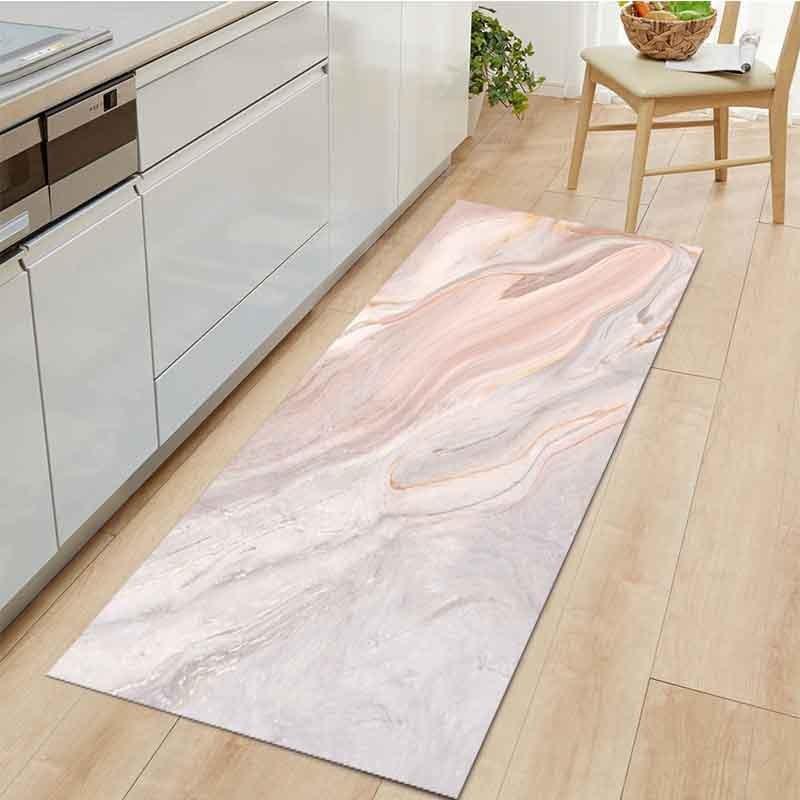 Entrance Doormat Kitchen Carpet Bedroom Floor Balcony Decoration Long Rug Custom Made Home Bath Door Hallway Anti-Slip Foot Mat