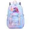 Anime Demon Hunters Printed Large Capacity Waterproof Backpack Teenger Student Schoolbag Bookbag Travel Bag