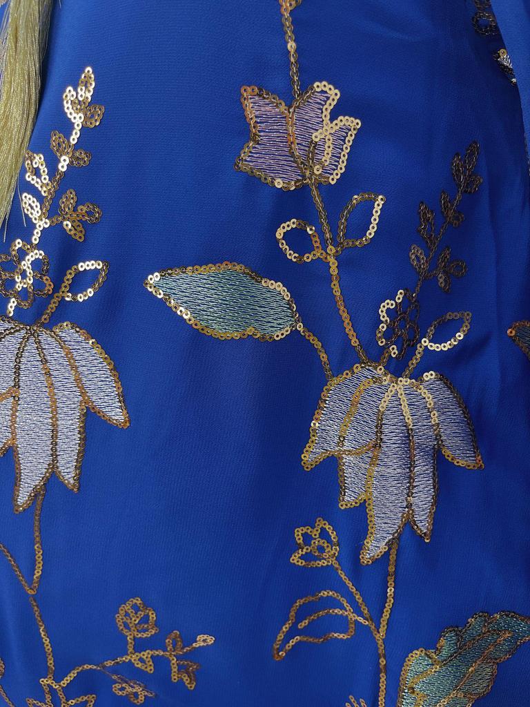 Paillettenstickerei Quastenkleid im Nahen Osten für Damen