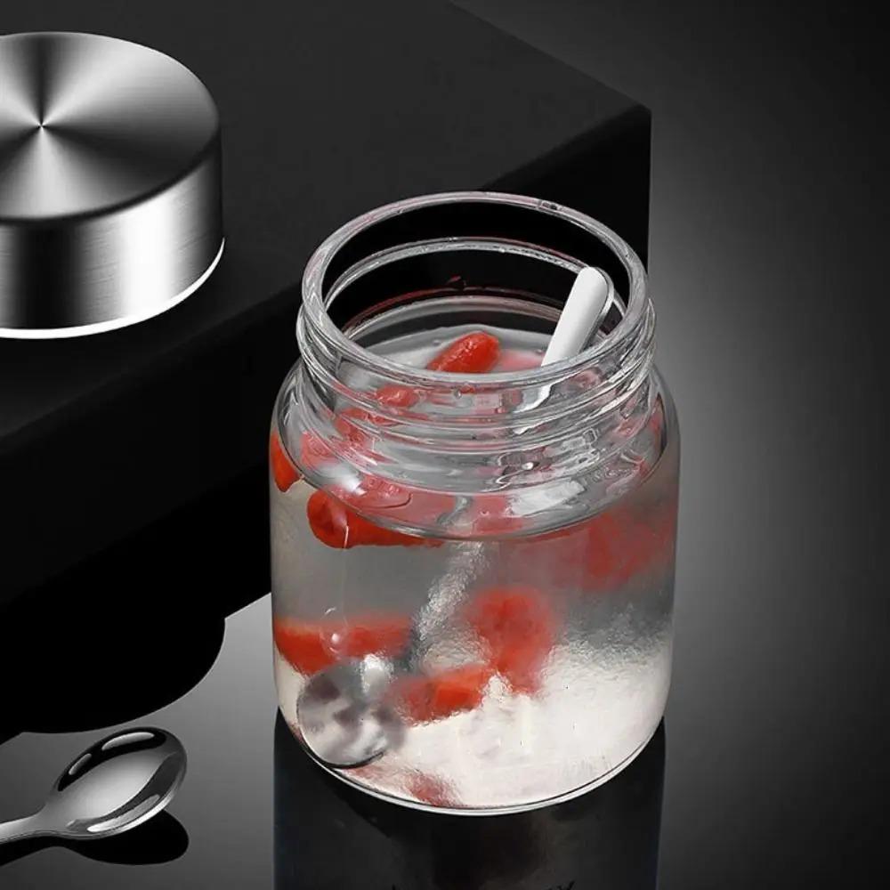 10pcs Tableware Stainless Steel Tiny Spoon Durable Smooth Surface Mini Coffee Spoon Rust-proof Seasoning Spoon Jam