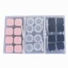 Snap Button High-End Transparent Contact Lens Storage Case for Four Pairs