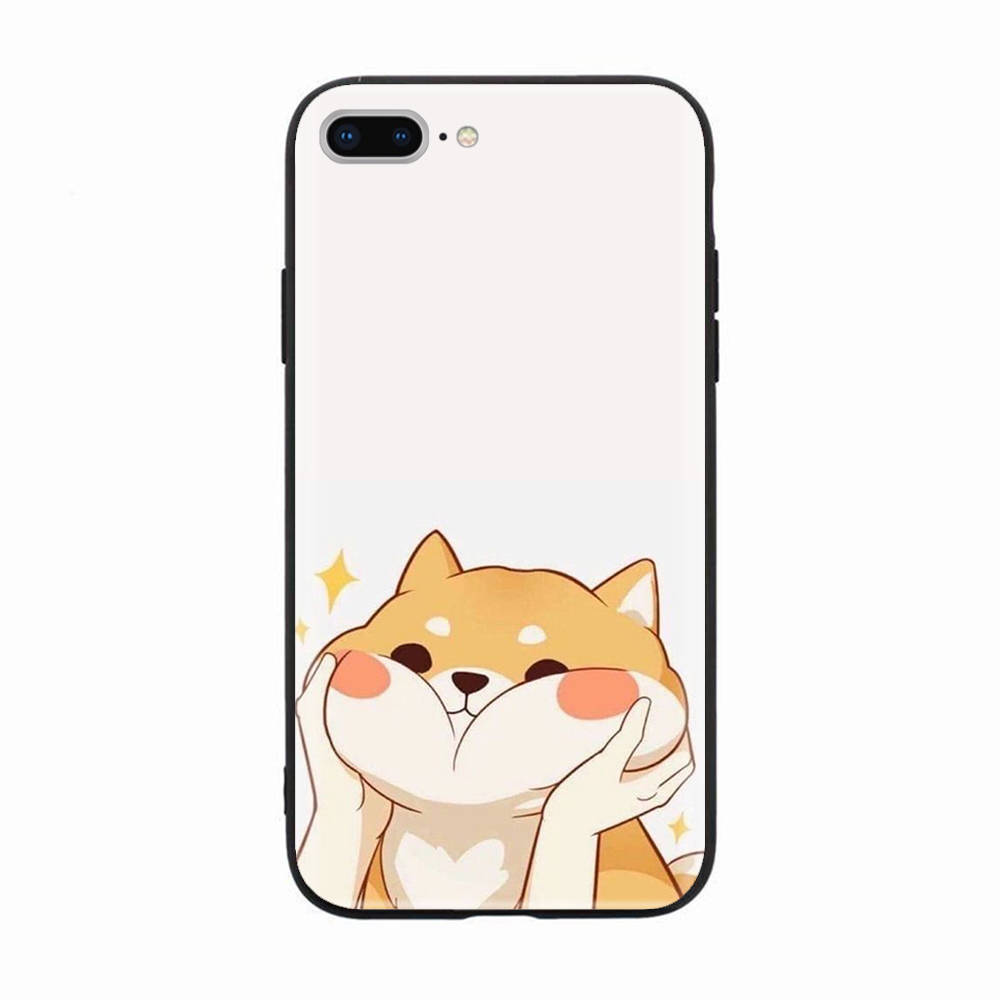 

Черный чехол для Xiaomi Redmi 13C Note 9 iPhone XR 7 8 14 15 11 12 13 X XS Pro Max Samsung A25 S23 S24 FE Ultra Plus Shiba Inu iPhone 15 Pro бездна