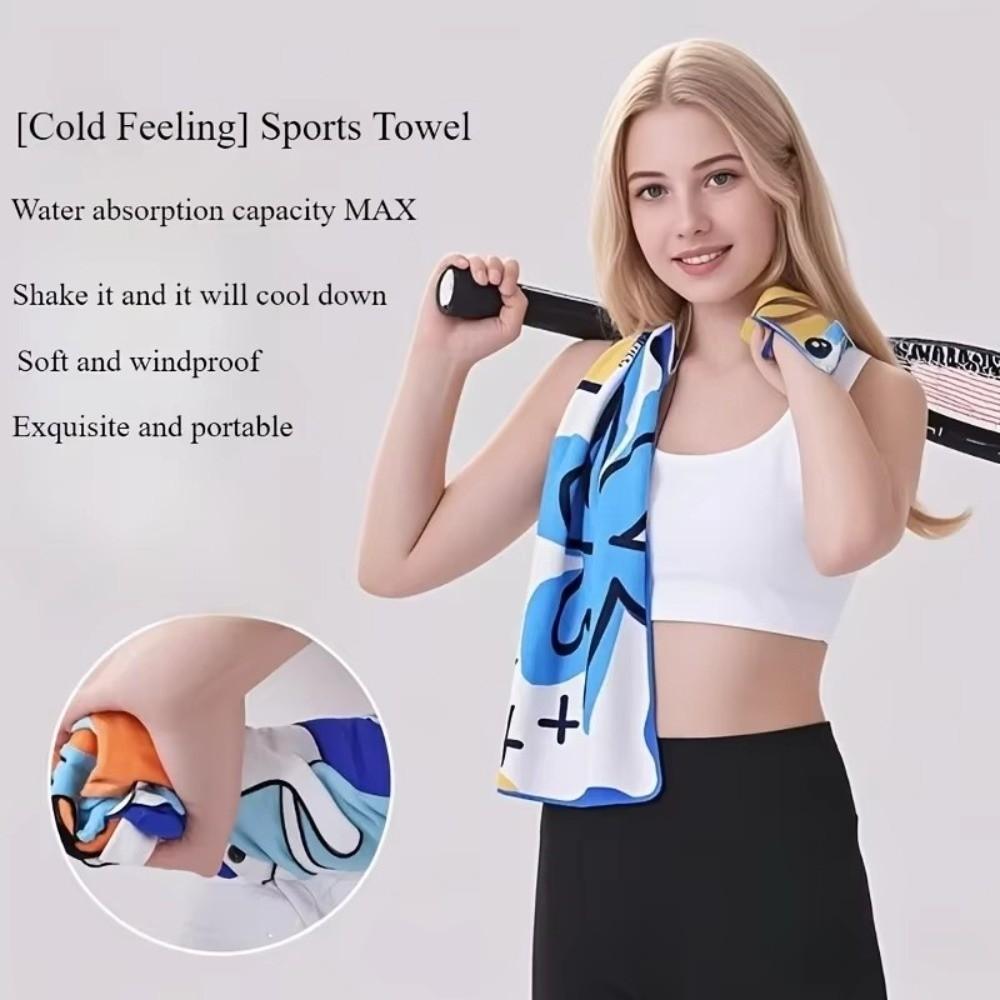 Ultra Soft Cooling Towel Breathable Bath Beach Towel New Yoga Swimming Gym Towel  Outdoor Sports
