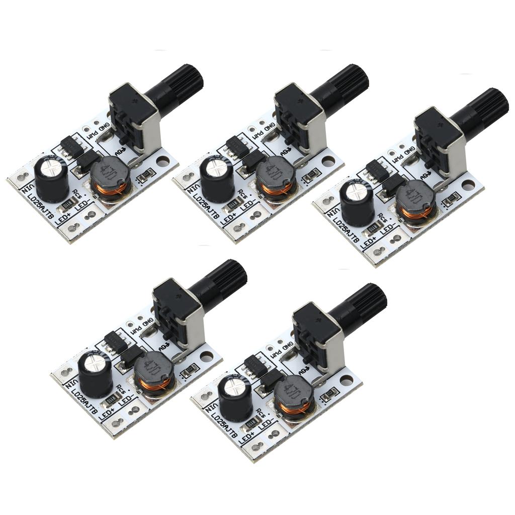5pcs DC 6?24V 20W Adjustable Brightness LED Driver Switch PWM  Dimmer Controller